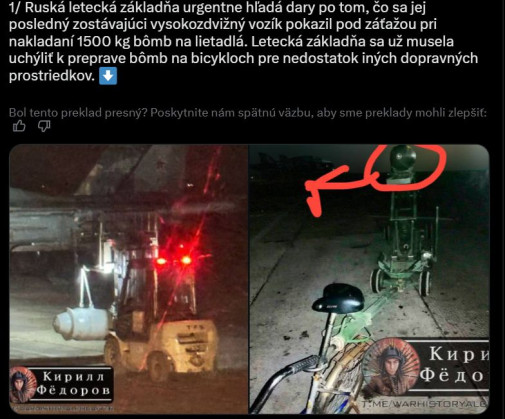 Hm... Rus si vždy poradí, úžasný národ!